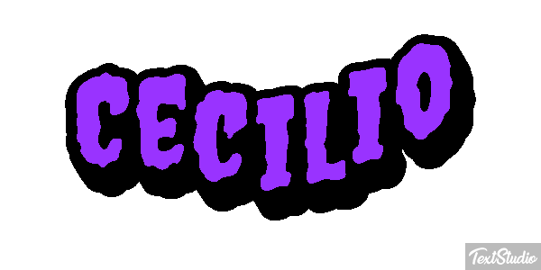 Cecilio Efecto de texto