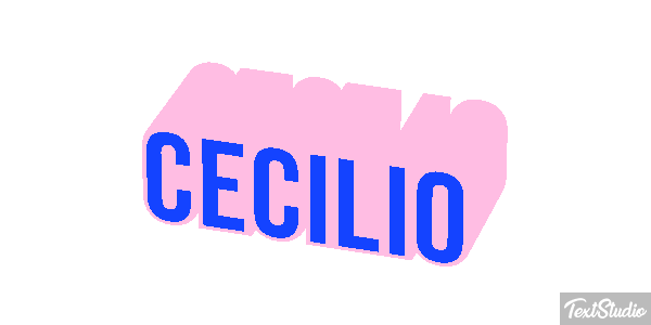 Cecilio Efecto de texto