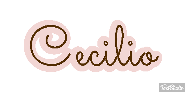 Cecilio Efecto de texto
