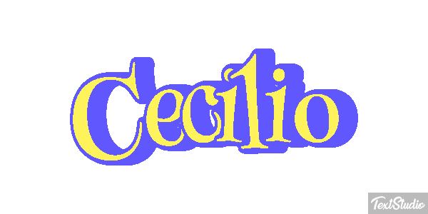 Cecilio Efecto de texto