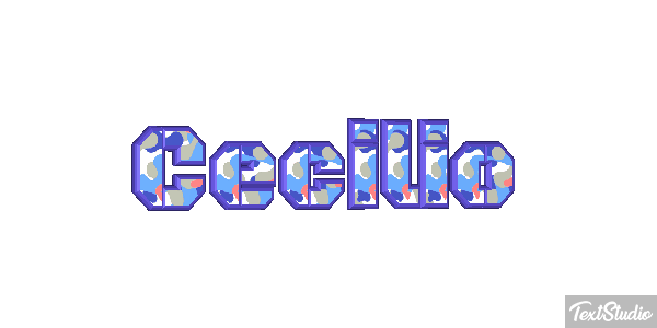 Cecilio Efecto de texto