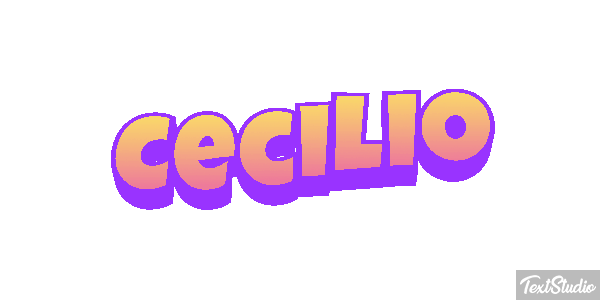 Cecilio Efecto de texto