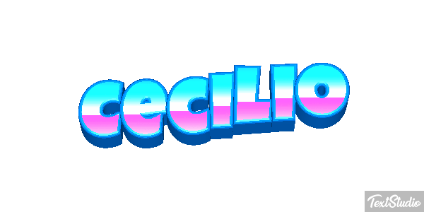Cecilio Efecto de texto