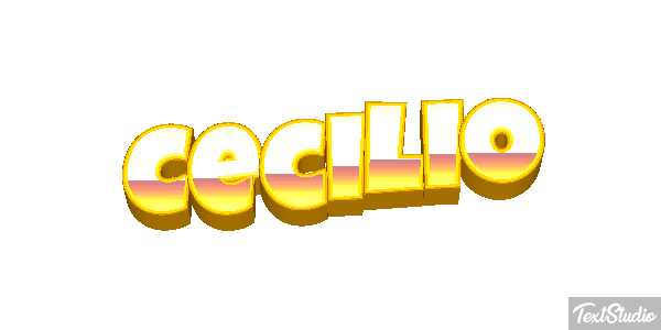 Cecilio Efecto de texto