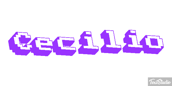 Cecilio Efecto de texto