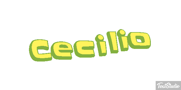 Cecilio Efecto de texto