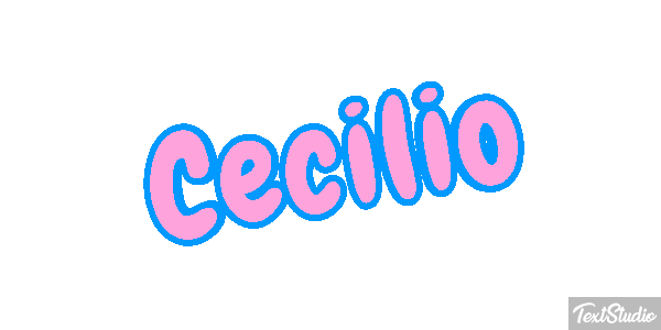 Cecilio Efecto de texto