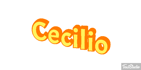 Cecilio Efecto de texto