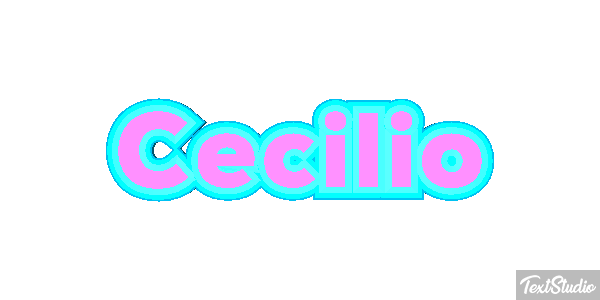 Cecilio Efecto de texto