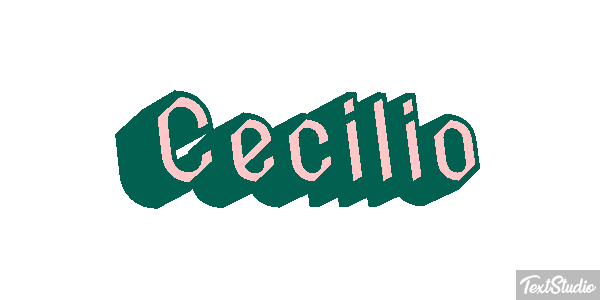 Cecilio Efecto de texto