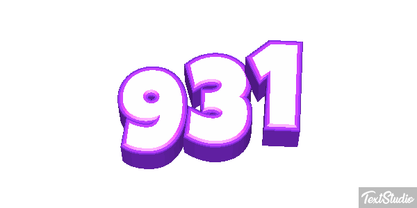 931 Texteffekt