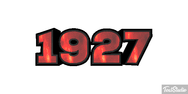 1927 Texteffekt