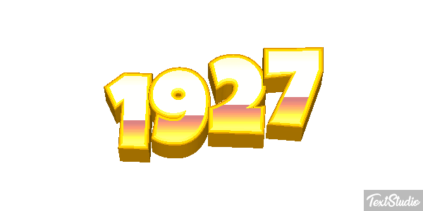 1927 Texteffekt