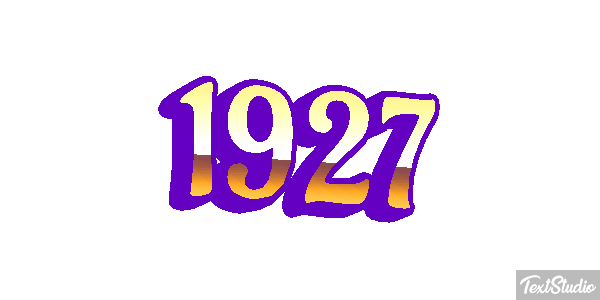 1927 Texteffekt