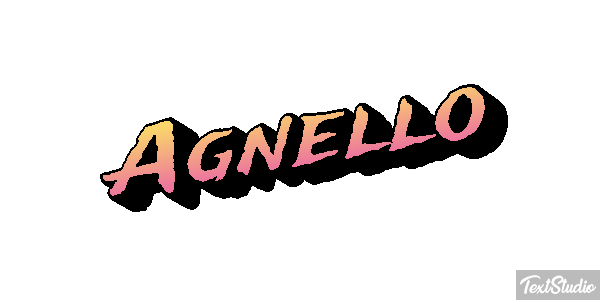 Agnello Effetto testo