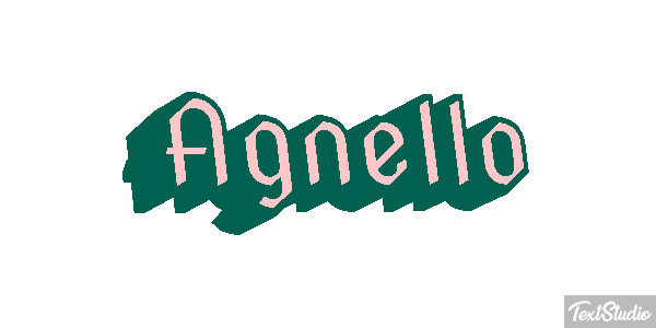 Agnello Effetto testo