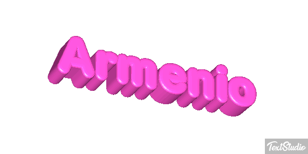 Arménio Efecto de texto