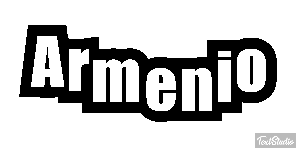 Arménio Efecto de texto