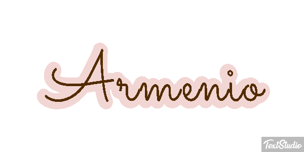 Arménio Efecto de texto