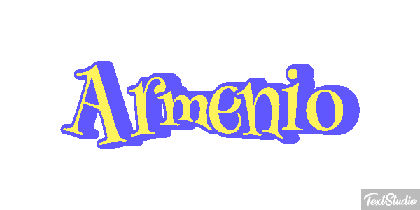 Arménio Efecto de texto
