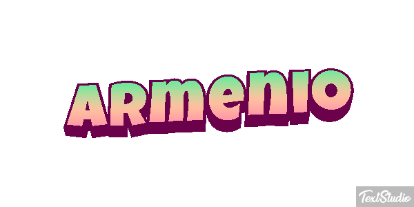 Arménio Efecto de texto