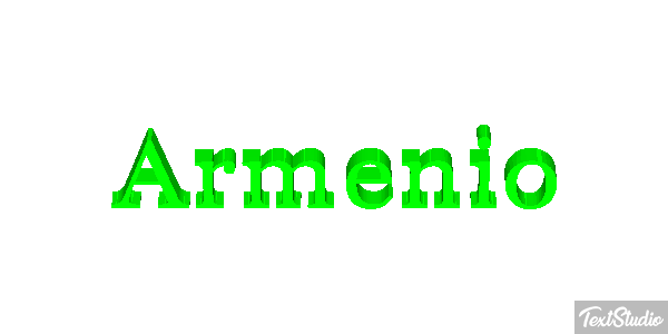 Arménio Efecto de texto