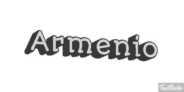 Arménio Efecto de texto