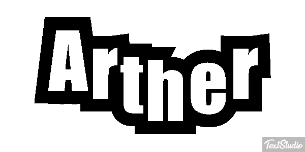 Arther Text effect