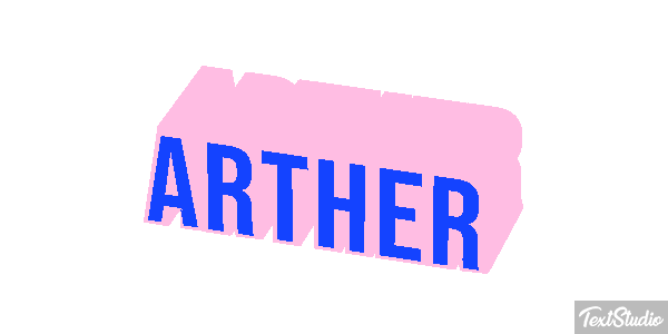 Arther Text effect