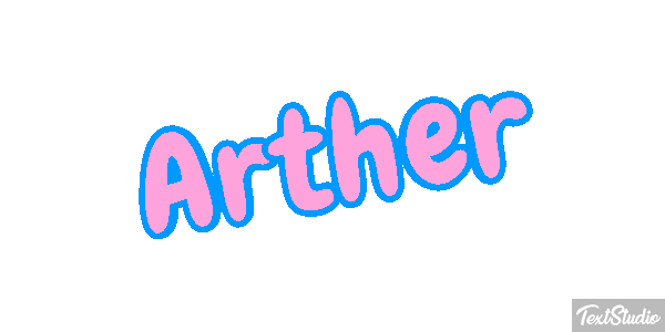 Arther Text effect