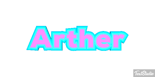 Arther Text effect