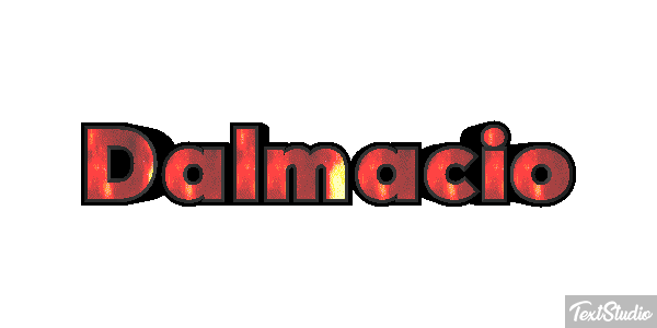 Dalmacio Efecto de texto