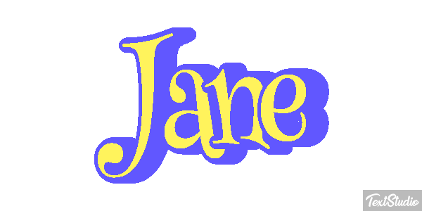Jane Effetto testo