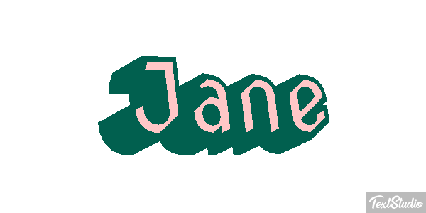 Jane Effetto testo