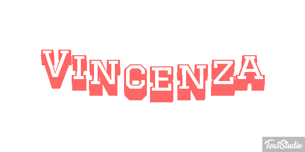Vincenza Effetto testo