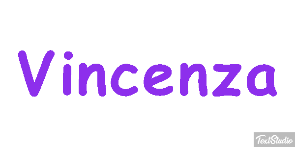 Vincenza Effetto testo