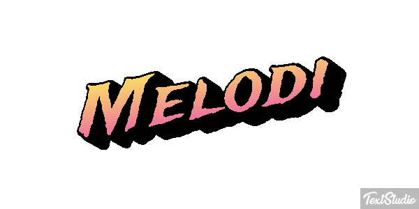 Melodi Efeito do texto