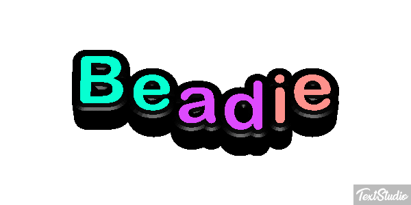 Beadie Efecto de texto