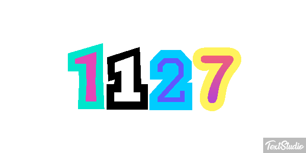 1127 Metin efekti