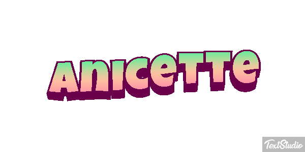 Anicette Effetto testo