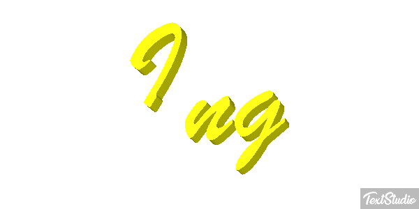 Ing Text effect