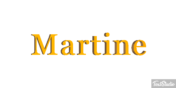 Martine Effet de texte