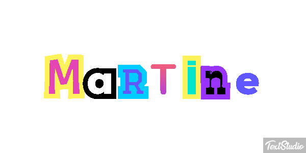 Martine Effet de texte