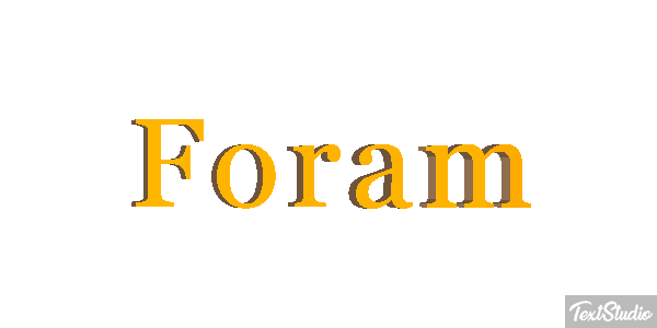 Foram Effetto testo