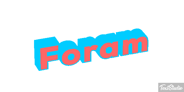 Foram Effetto testo