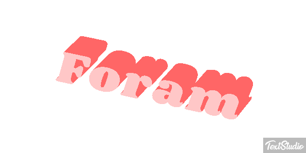 Foram Effetto testo