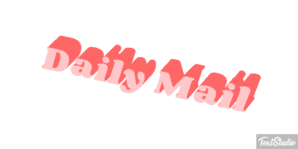Daily Mail Text effect