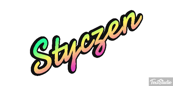Styczeń Efekt tekstowy
