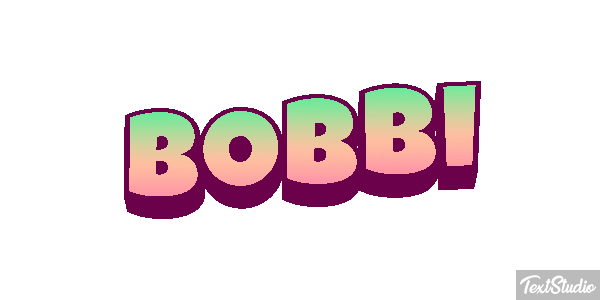 Bobbi Text effect