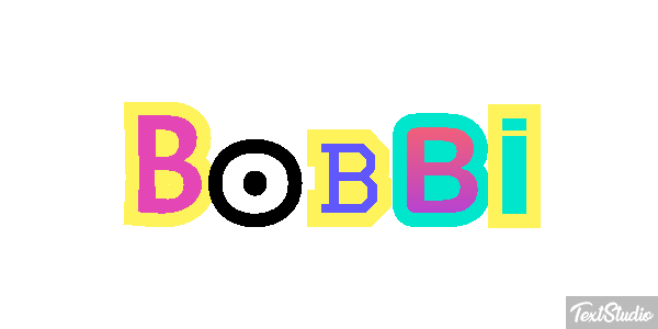 Bobbi Text effect